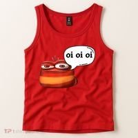 Funny Oi Oi Oi Red Worm Sarcastic Meme Tank Top thumb 2