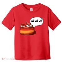 Funny Oi Oi Oi Red Worm Sarcastic Meme Toddler T-Shirt thumb 0