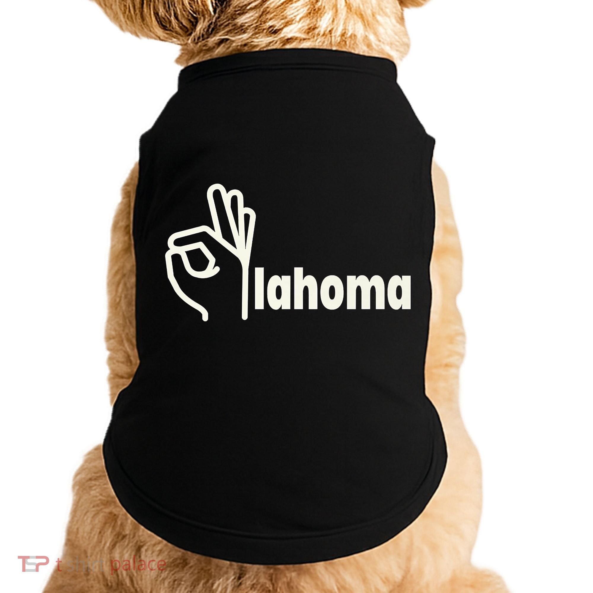 Funny Oklahoma OK State Doggie Tank