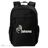 Funny Oklahoma OK State Backpack thumb 0