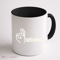 Funny Oklahoma OK State Coffee Mug thumb 1
