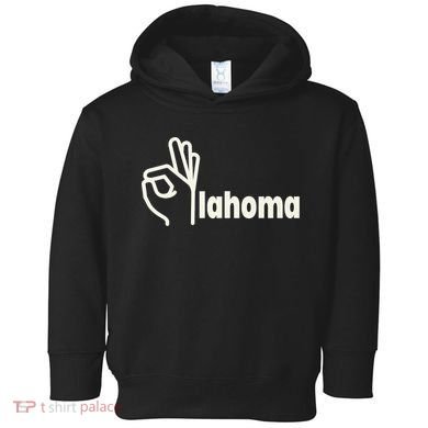 Funny Oklahoma OK State Toddler Hoodie