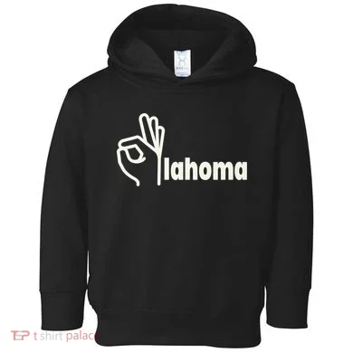 Funny Oklahoma OK State Toddler Hoodie