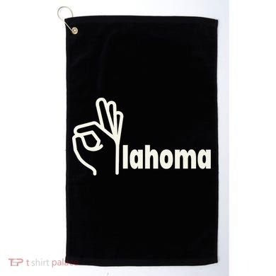 Funny Oklahoma OK State Golf Towel