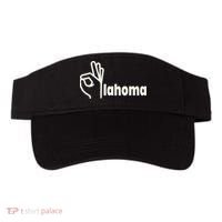 Funny Oklahoma OK State Visor thumb 0