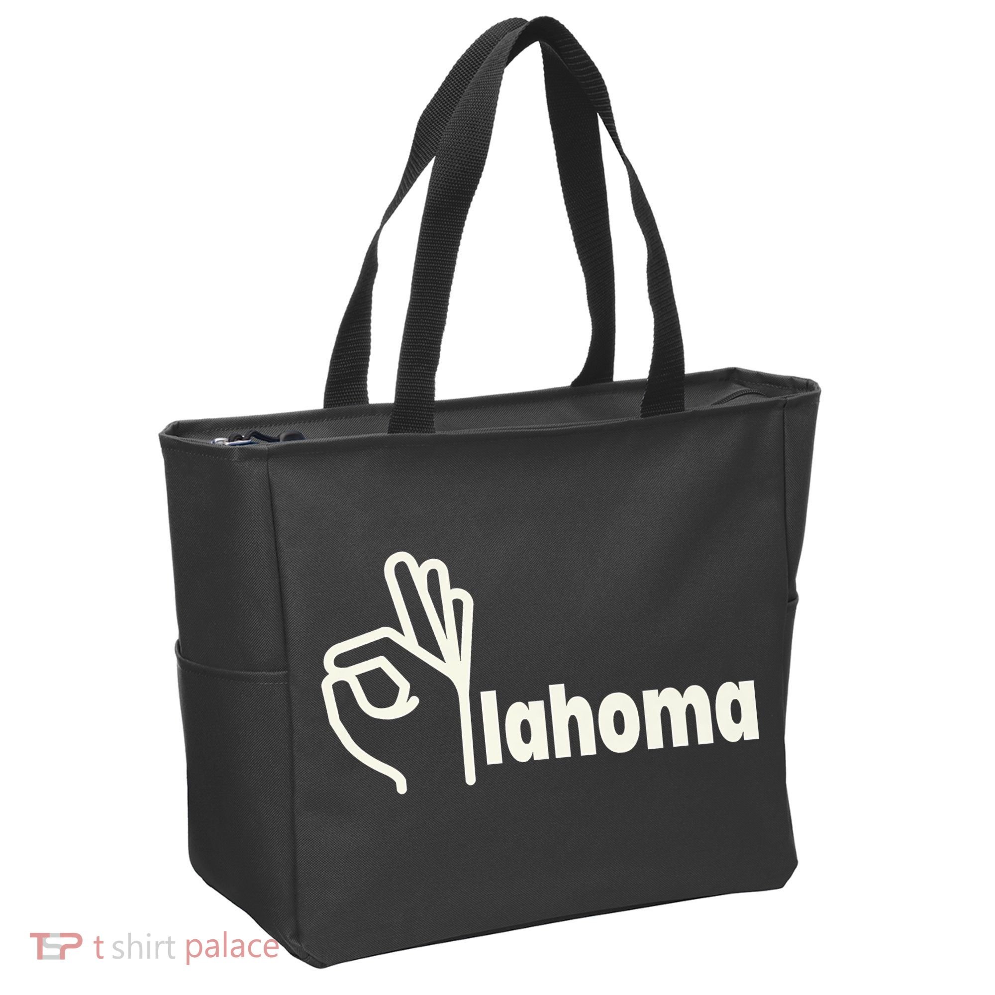 Funny Oklahoma OK State Tote Bag