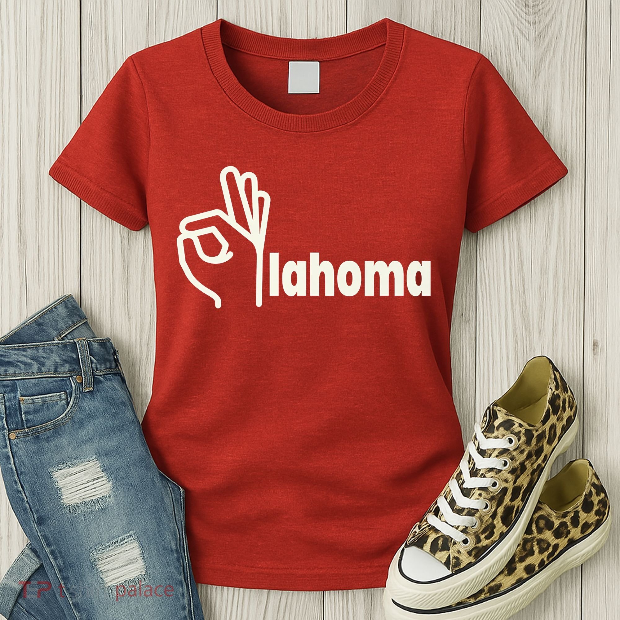 Funny Oklahoma OK State Women's T-Shirt