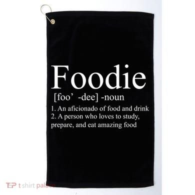 Foodie Definition Golf Towel