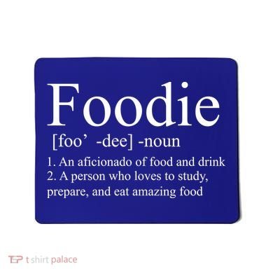 Foodie Definition Mousepad