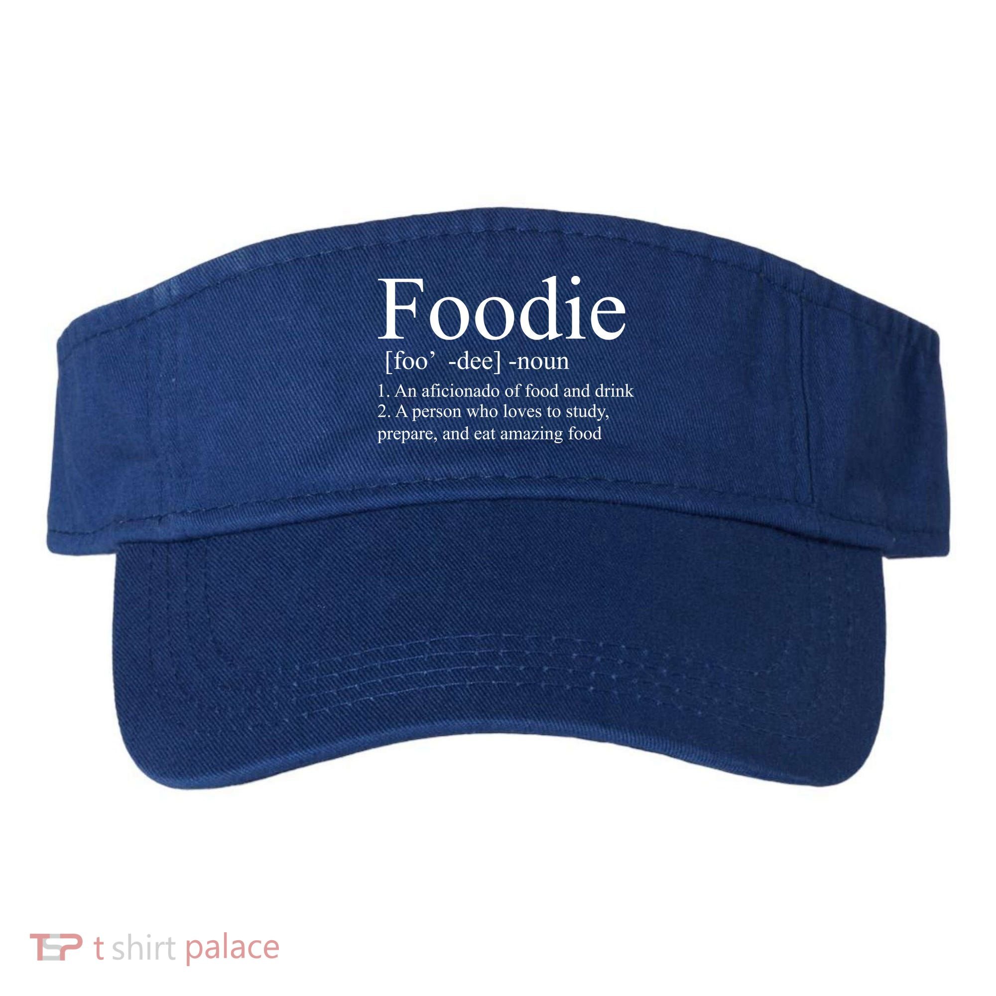 Foodie Definition Visor