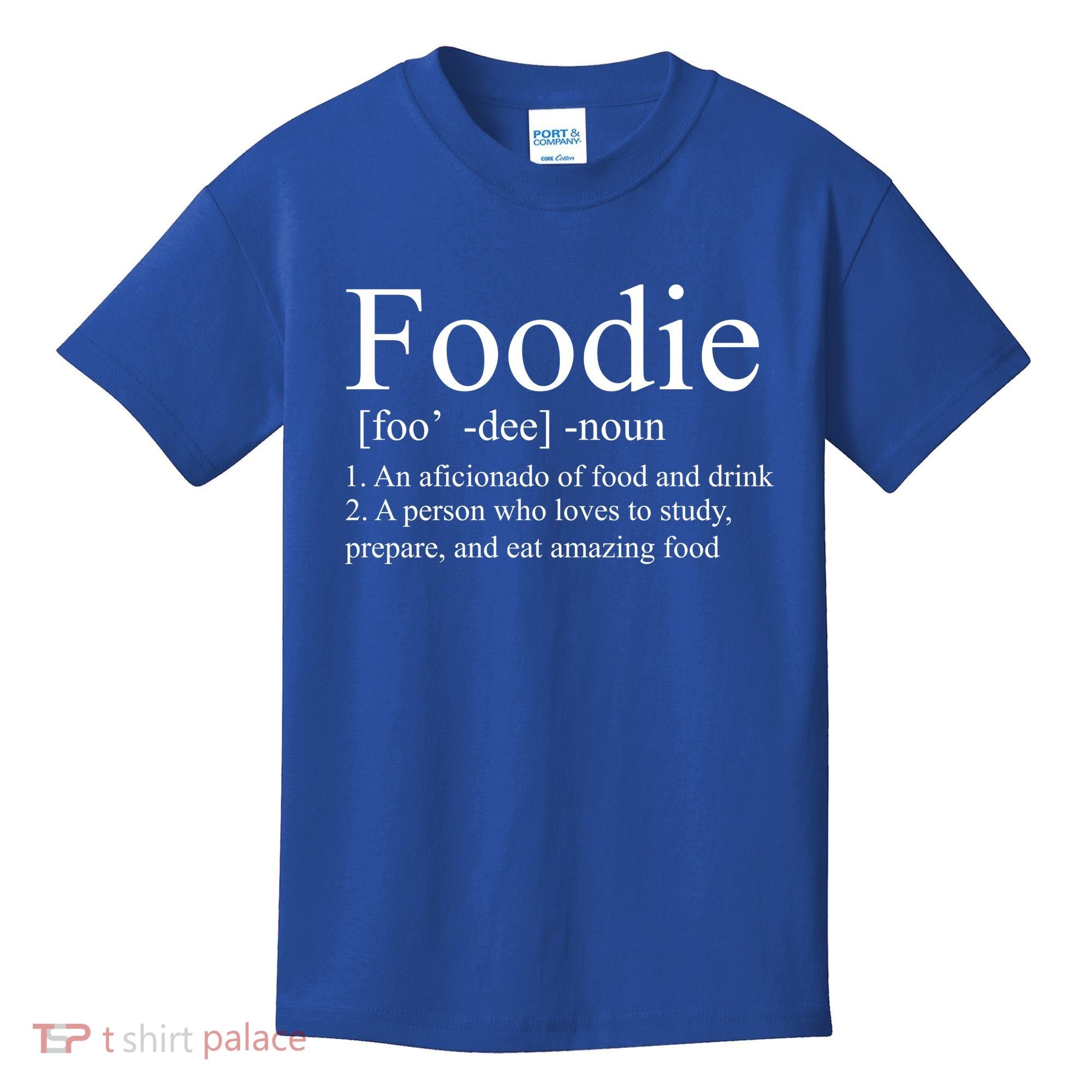 Foodie Definition Kids T-Shirt