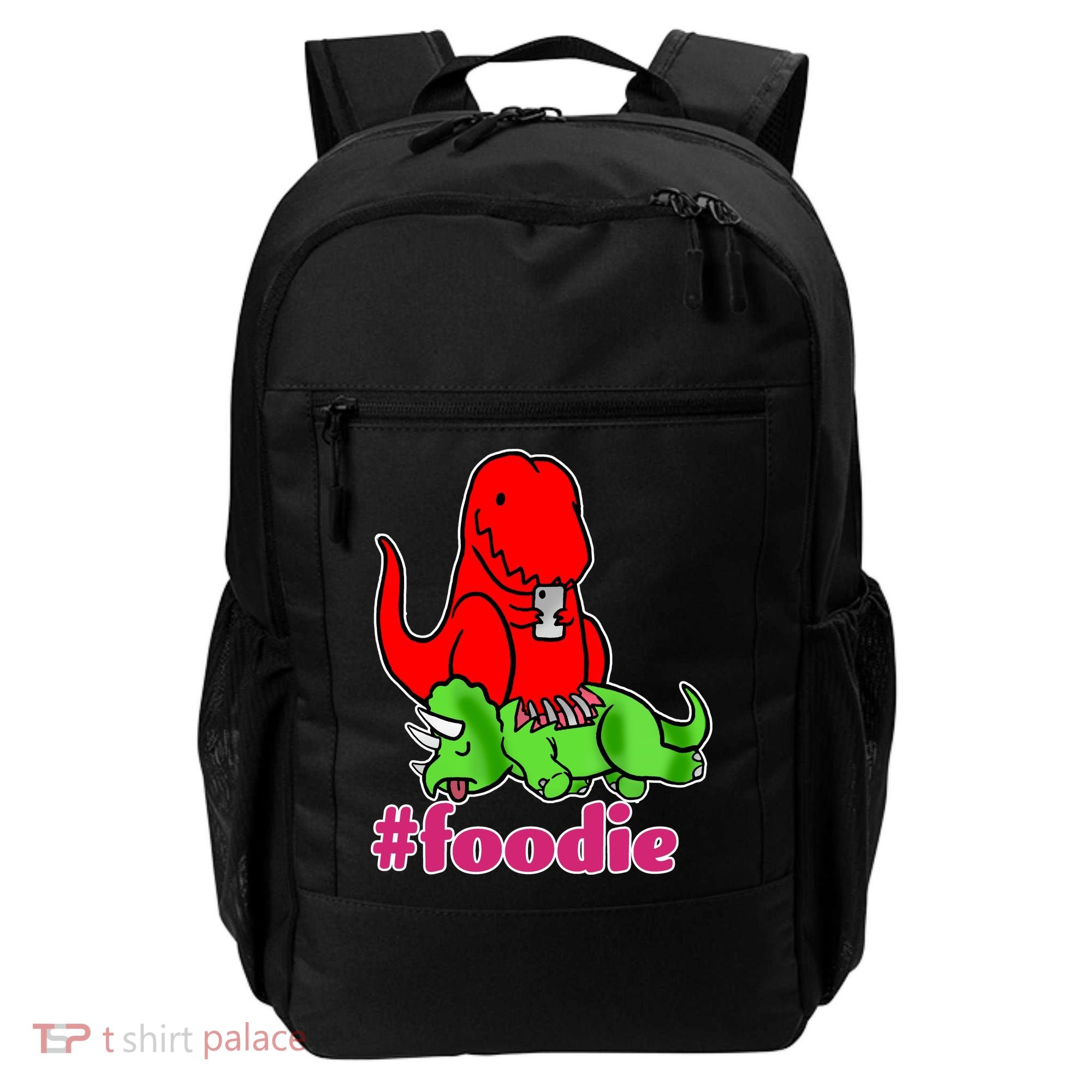 Foodie T-rex Food Selfie Backpack
