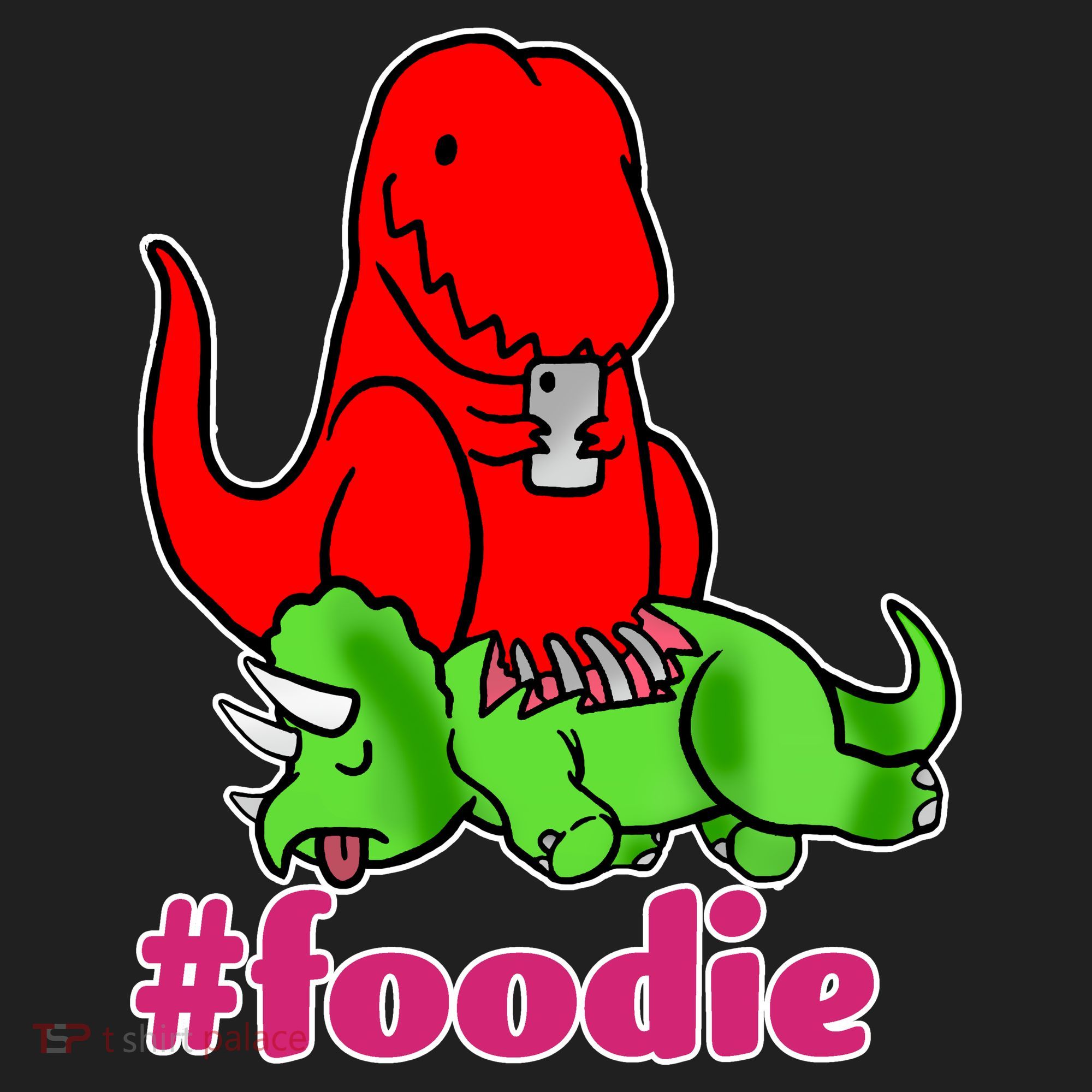 Foodie T-rex Food Selfie Hat
