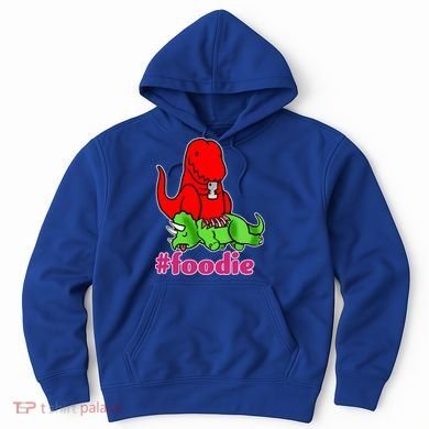Foodie T-rex Food Selfie Hoodie