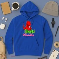 Foodie T-rex Food Selfie Hoodie thumb 3
