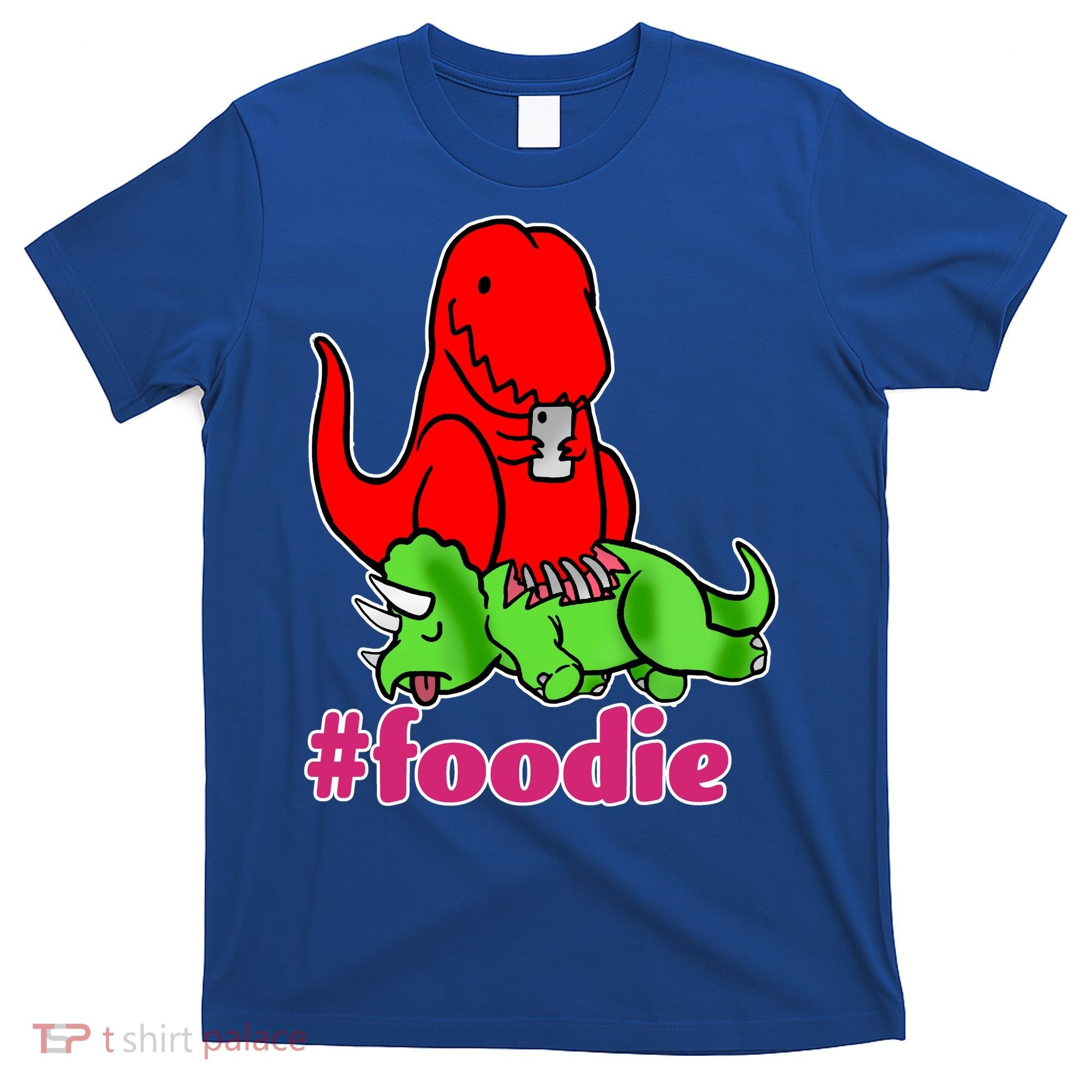 Foodie T-rex Food Selfie T-Shirt