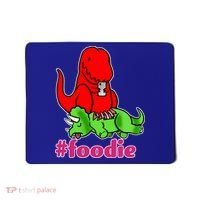 Foodie T-rex Food Selfie Mousepad thumb 0