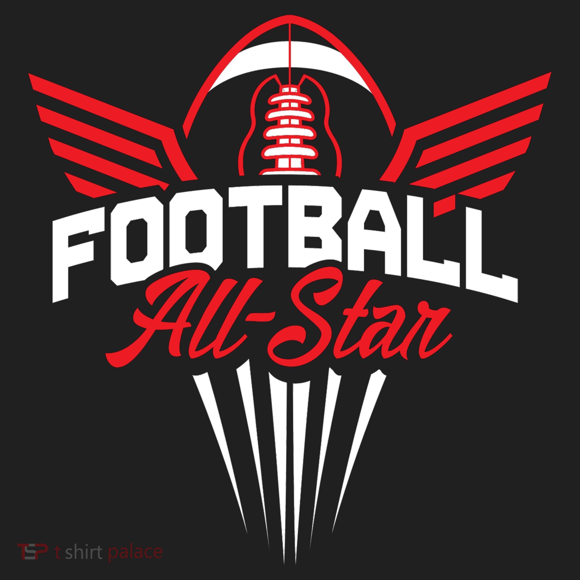 Football All-Star Team Jersey Logo Women's Sweatshirt