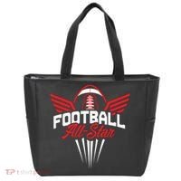 Football All-Star Team Jersey Logo Tote Bag thumb 0
