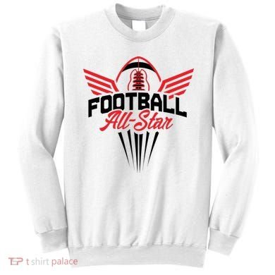 Football All-Star Team Jersey Logo Sweatshirt