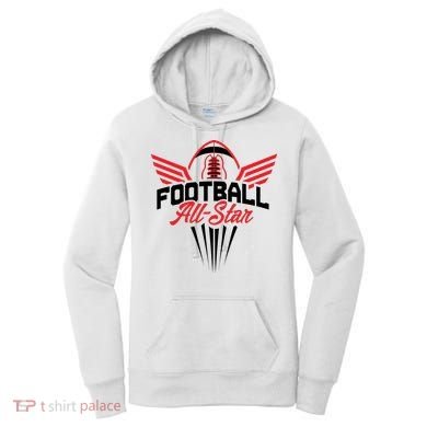 Football All-Star Team Jersey Logo Women's Hoodie
