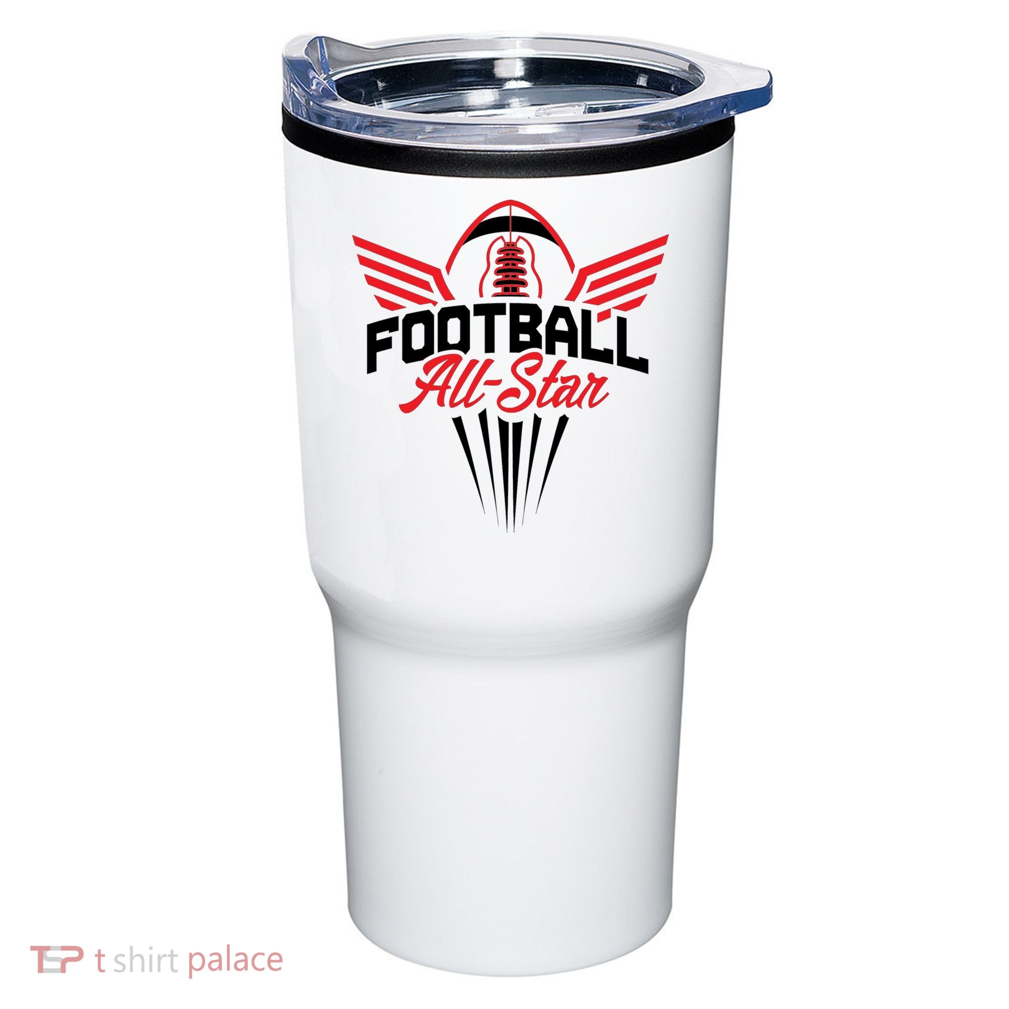 Football All-Star Team Jersey Logo Tumbler