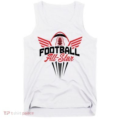 Football All-Star Team Jersey Logo Tank Top