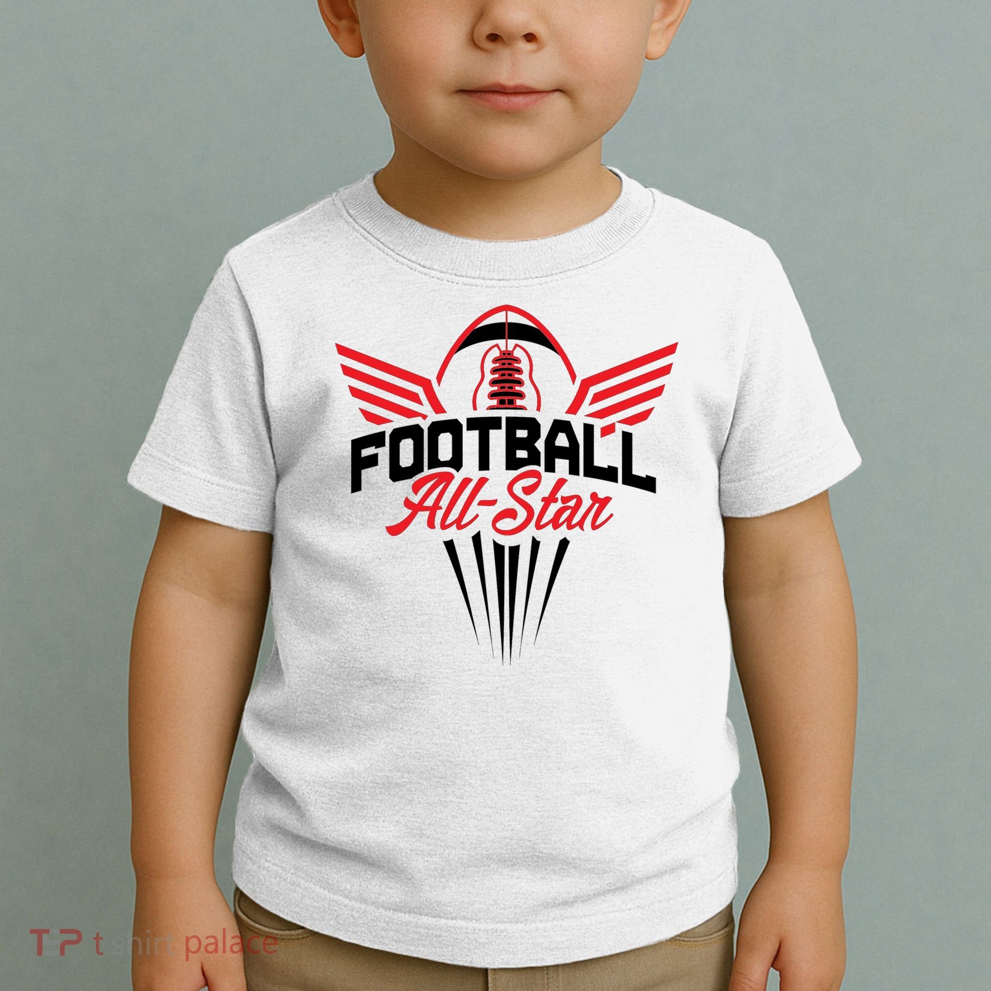Football All-Star Team Jersey Logo Toddler T-Shirt