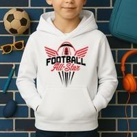Football All-Star Team Jersey Logo Kids Hoodie thumb 2