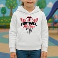 Football All-Star Team Jersey Logo Kids Hoodie thumb 3