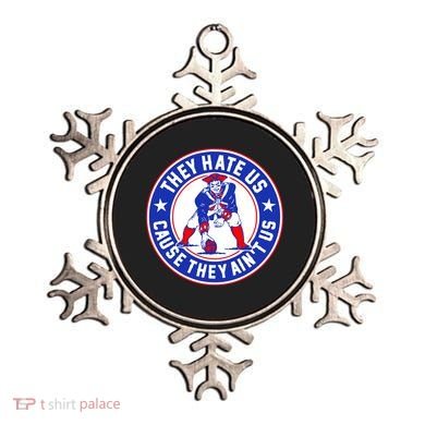 Football Champions They Hate Us Cause They Ain't US New England Ornament