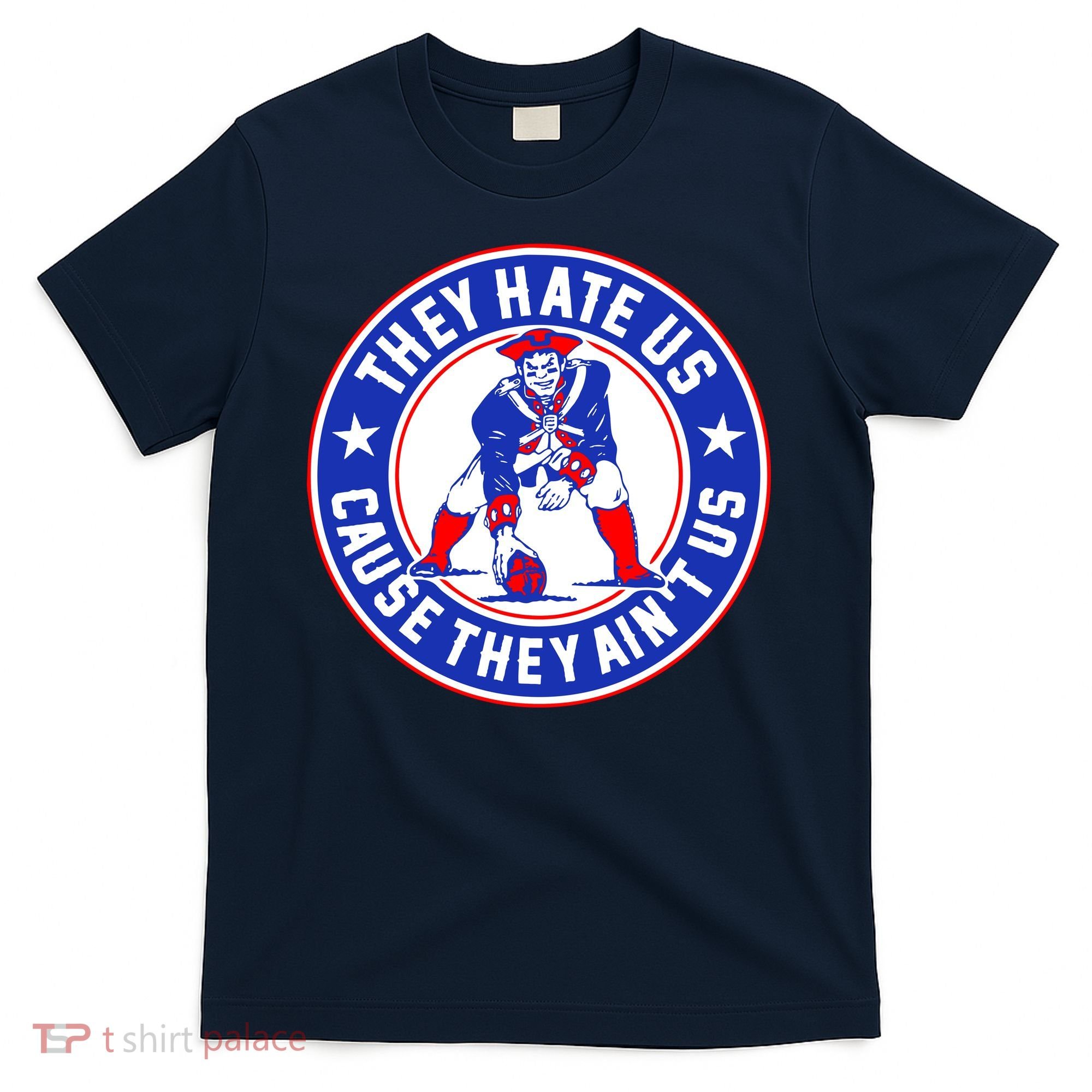Football Champions They Hate Us Cause They Ain't US New England T-Shirt