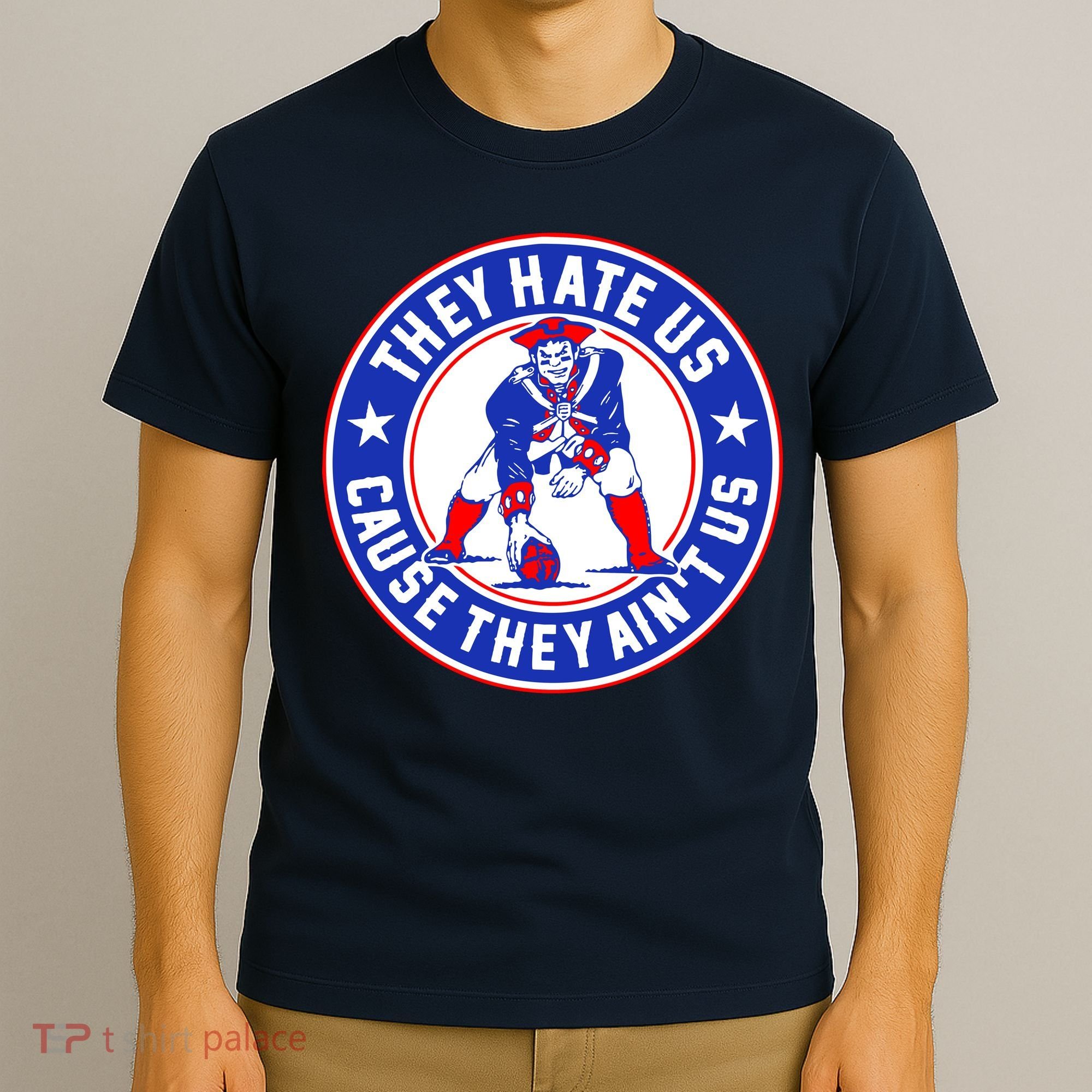Football Champions They Hate Us Cause They Ain't US New England T-Shirt