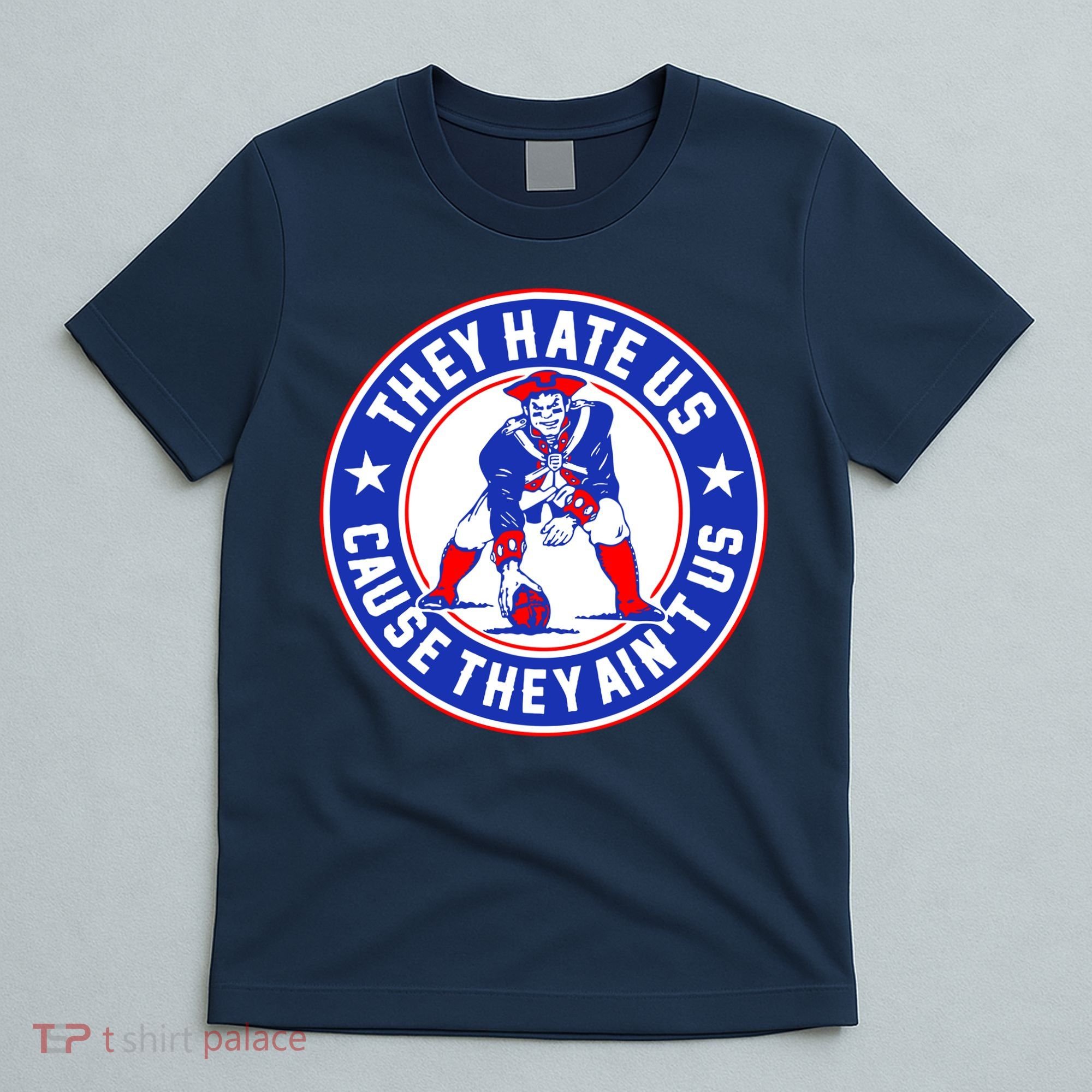Football Champions They Hate Us Cause They Ain't US New England T-Shirt