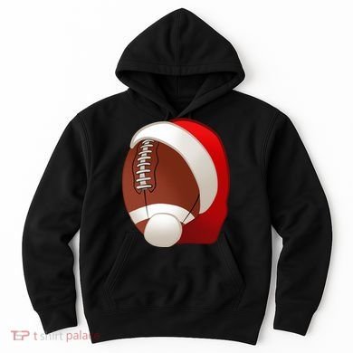 Football Christmas Santa Hoodie