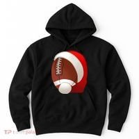 Football Christmas Santa Hoodie thumb 0