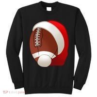Football Christmas Santa Sweatshirt thumb 0