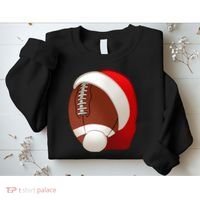 Football Christmas Santa Sweatshirt thumb 2