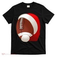 Football Christmas Santa T-Shirt thumb 0
