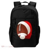 Football Christmas Santa Backpack thumb 0