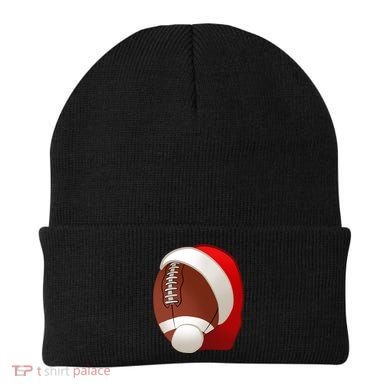 Football Christmas Santa Beanie