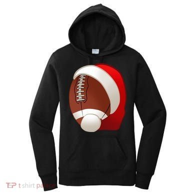 Football Christmas Santa Women's Hoodie