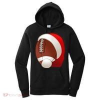 Football Christmas Santa Women's Hoodie thumb 0