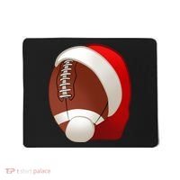 Football Christmas Santa Mousepad thumb 0