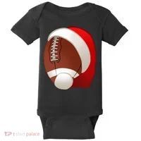 Football Christmas Santa Baby Bodysuit thumb 0