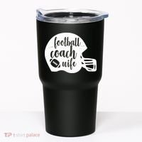 Football Coach Wife Tumbler thumb 0