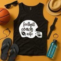 Football Coach Wife Tank Top thumb 4