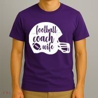 Football Coach Wife T-Shirt thumb 3