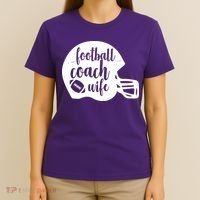 Football Coach Wife T-Shirt thumb 4