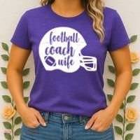 Football Coach Wife Women's T-Shirt thumb 2